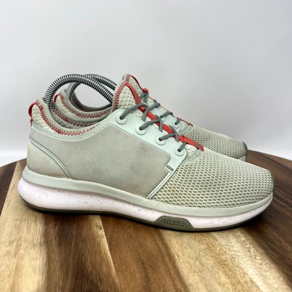 KURU Cloud Atom Womens Size 8 M Running Sneakers Green Shoes 20561380 - Picture 1 of 8